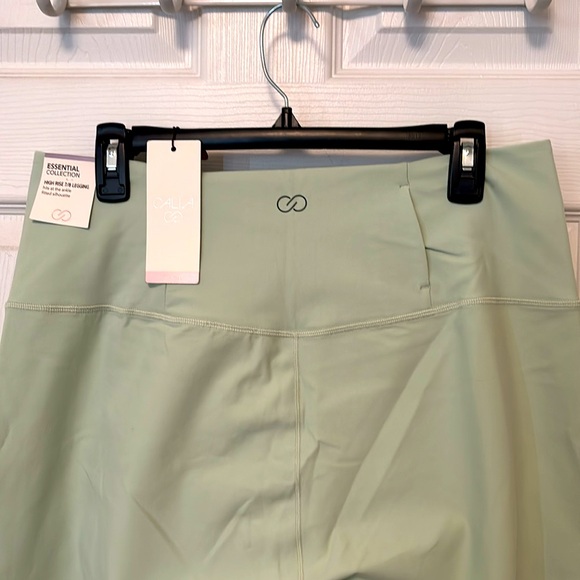Calia NWT Women’s Hi-Rise Core Essentials 7/8 leggings Size XXL - Fresh Sage - Picture 7 of 9